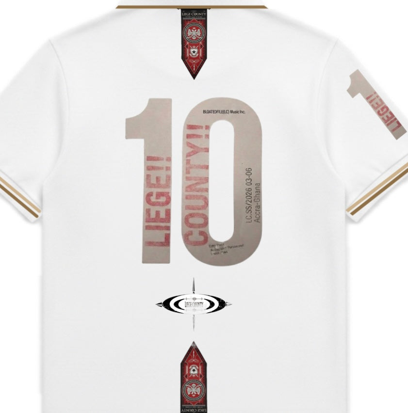 WHITE-DESERT PLAYA POLO T-SHIRT