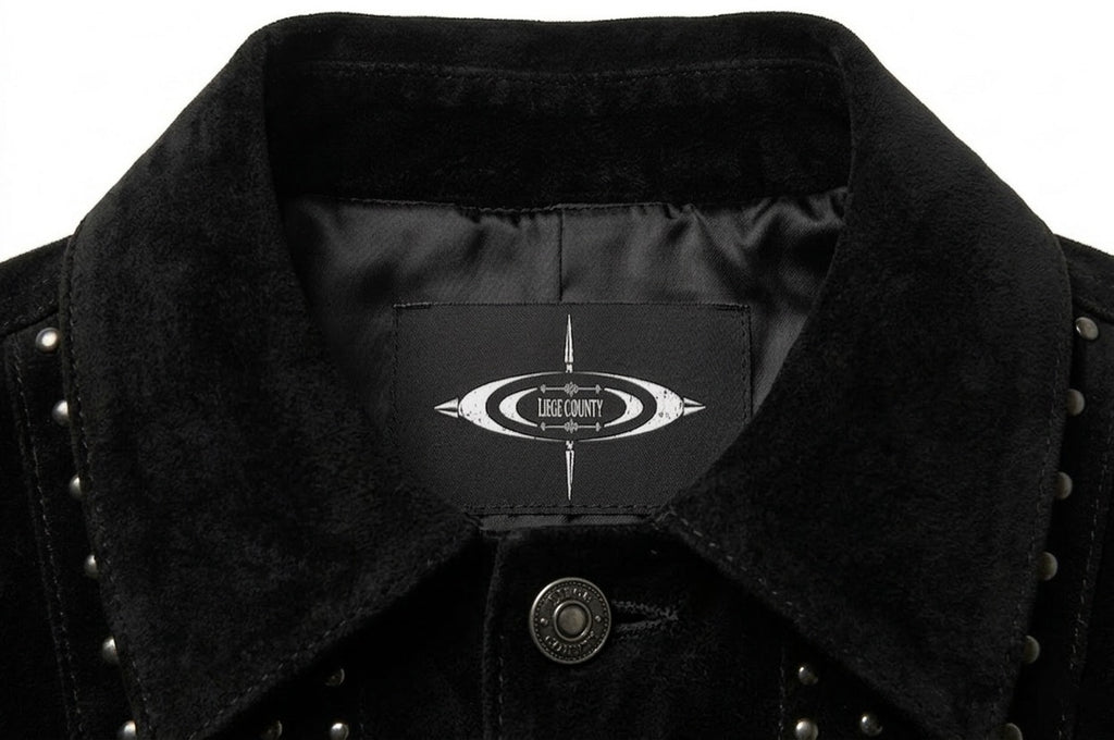 BLACK FUR VELVET JACKET